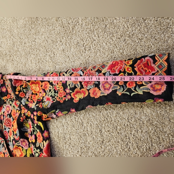 Johnny Was Biya Embroidered Coat *Rare - Picture 13 of 16